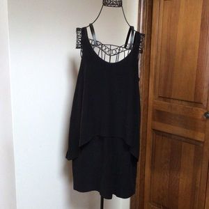 Vintage Barneys Co op Silk Dress, Small